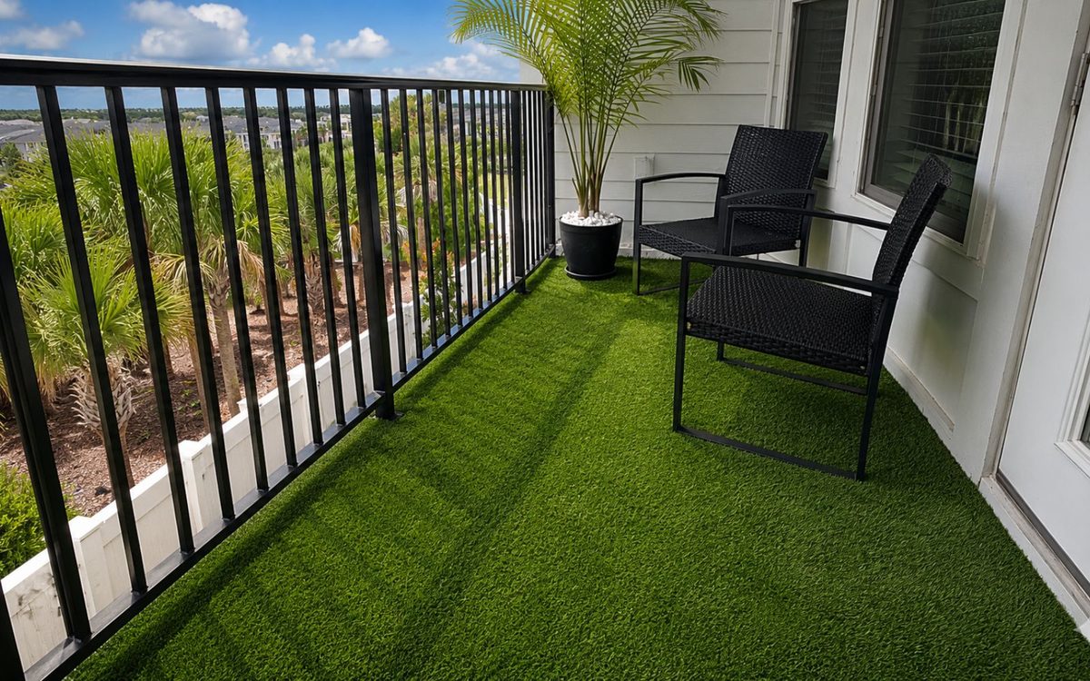 Clermont Balcony Turf — Rhino Grass artificial turf project