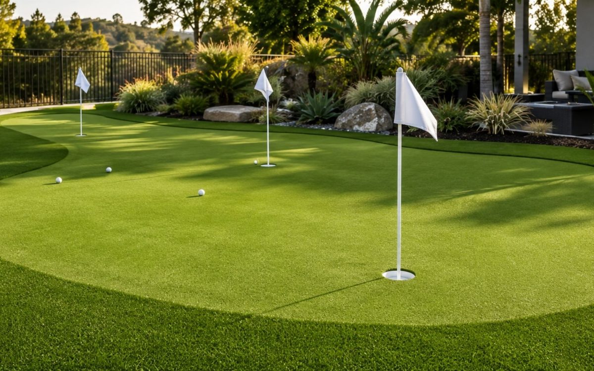 Putting Greens — Rhino Grass artificial grass in Orlando, FL