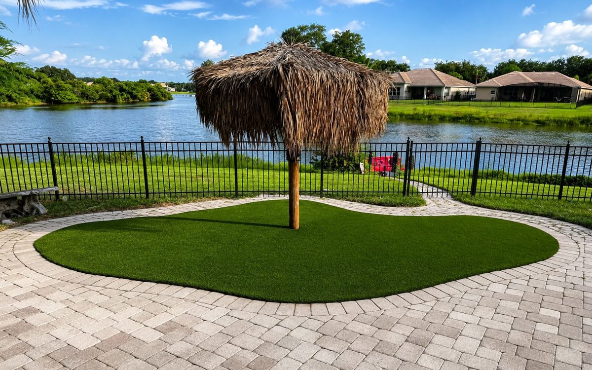 Kissimmee Lakeside Turf — Rhino Grass artificial turf project (3)